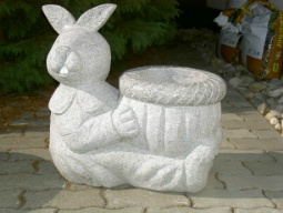 Hase mit Pflanzschale 