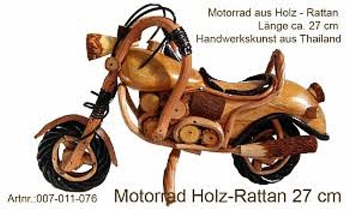 Holzmotorrad