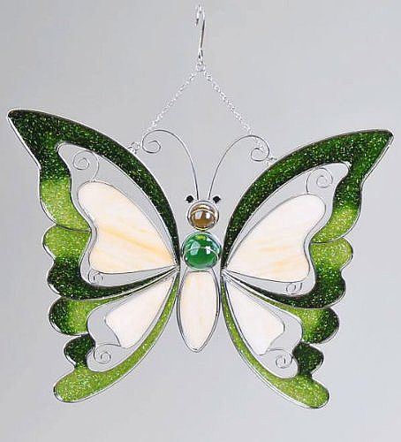 Tiffany Schmetterling grün